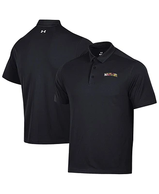 Under Armour Men's Black Maryland Terrapins T2 Green Day Polo Shirt
