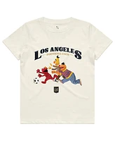 Peace Collective Big Boys and Girls x Sesame Street Cream Lafc Photorealistic T-Shirt