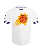 Pro Standard Men's White Phoenix Suns 2024/25 City Edition Mesh Baseball Jersey