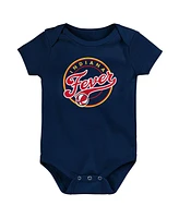 Outerstuff Baby Boys and Girls 3-Piece Indiana Fever Slide Home Creeper Set