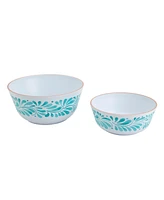 Infuse Melamine Serving Bowls, Set of 2