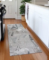 Addison Chantille Machine Washable ACN1580 2'3"x7'6" Runner Area Rug