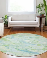 Addison Chantille Machine Washable ACN1348 8'x8' Round Area Rug
