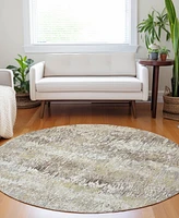 Addison Chantille Machine Washable ACN1378 8'x8' Round Area Rug