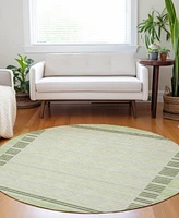Addison Chantille Machine Washable ACN1398 8'x8' Round Area Rug
