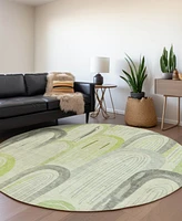 Addison Chantille Machine Washable ACN1588 8'x8' Round Area Rug