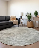 Addison Chantille Machine Washable ACN1617 8'x8' Round Area Rug