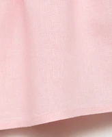 Mango Women's Draped Waist Linen Shorts