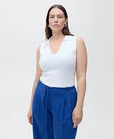Mango Women's Bow Belt Lyocell Suit Pants