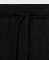 Mango Women's Bow Straight Pants