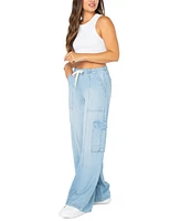 Celebrity Pink Juniors' Pull-On Cargo Jeans