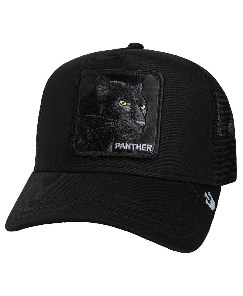 Goorin Bros. Men's Black the Black Panther Adjustable Trucker Hat