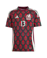 Adidas Big Boys and Girls Guillermo Ochoa Burgundy Mexico National Team 2024 Home Replica Player Jersey