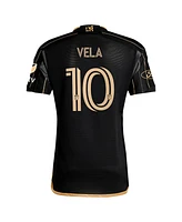 Adidas Men's Carlos Vela Black Lafc 2024 Primary Authentic Player Jersey