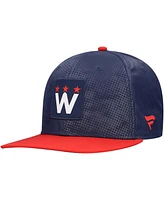 Fanatics Men's Navy Washington Capitals Authentic Pro Rink Snapback Hat