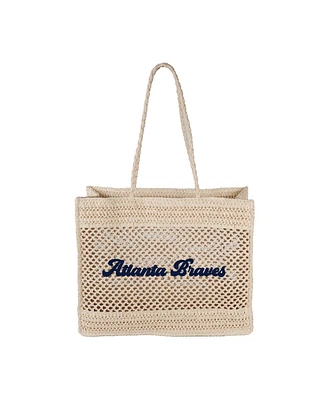 Logo Brands Atlanta Braves Coastal Tote Bag