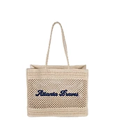 Logo Brands Atlanta Braves Coastal Tote Bag