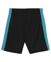 Nike Little Boys and Girls 2-Piece Black/Teal Miami Marlins 2025 City Connect Shirt Shorts Set