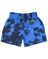 New Era Men's Blue Red Bull Racing Graphic Soccer Shorts