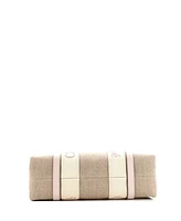Pre-Owned Chloe Medium Woody Tote Canvas with Leather
