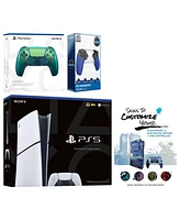 Sony Playstation 5 Slim Digital with Extra Volcanic Red Controller