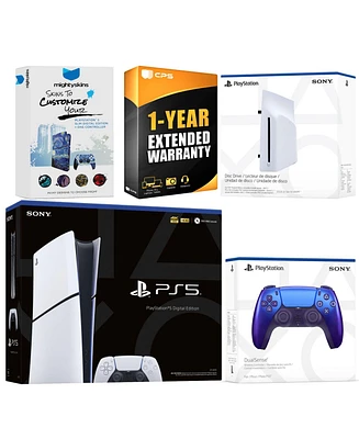 Sony PlayStation 5 Slim Digital Bundle with Disc Drive, Extra