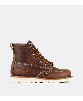 Thorogood Men's American Heritage 6" Moc Toe Work Boots for Men