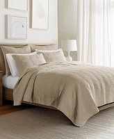 Levtex Cloud Waffle Quilted 2-Pc. Sham Set, European