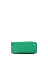 Pre-Owned HERMES Kelly 25 Handbag Swift with Palladium Hardware