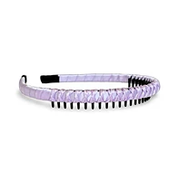 Thin Solid Headband - Purple
