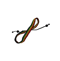 Conservation Pride & Purpose Hand Beaded Bracelet, Rainbow of Maasai Glass Beads