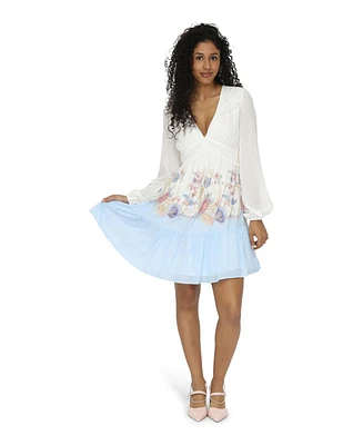 Belle & Bloom Women's All your Love Babydoll Dress