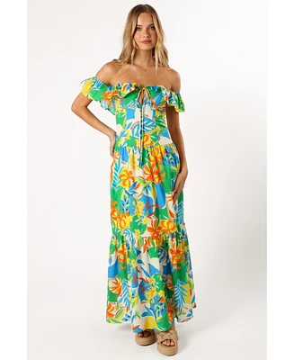 Petal and Pup Women's Harriet Off Shoulder Maxi Dress