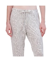 Tahari Women's Drawstring Jogger Pajama Pant