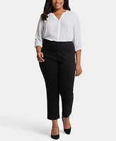 Nydj Plus Bailey Relaxed Ankle Pull On Jeans