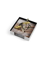 Michael Aram Lovebirds Cocktail Napkin Holder