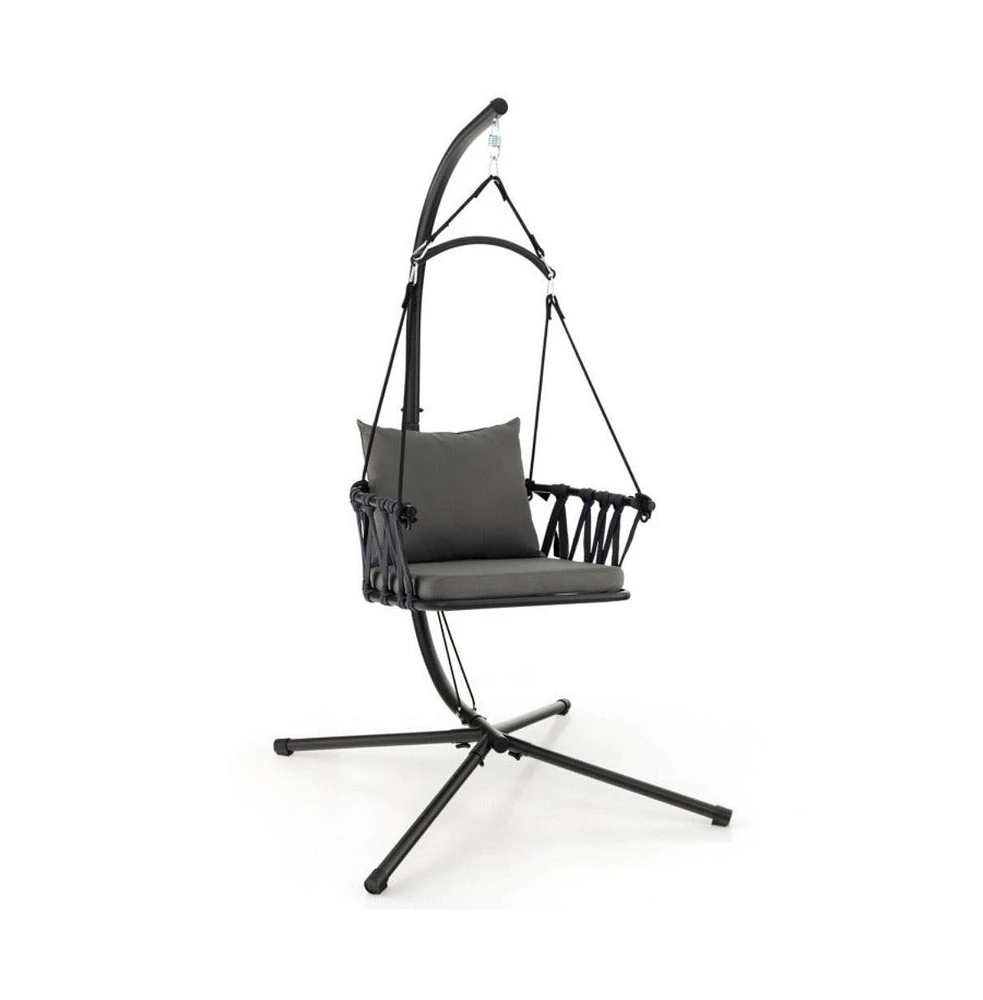 Hanging Swing Hammock Chair Porch Swing with Stand