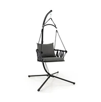 Hanging Swing Hammock Chair Porch Swing with Stand