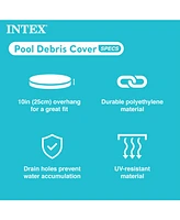 Intex 12'x30" Swimming Pool w/ Pump, Pool Ladder for 42” Wall, & 12 Cover