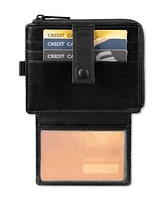 Kenneth Cole Reaction Men's Rfid Extra Capacity Slim Zip Wallet