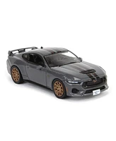 1/64 2024 Mustang Gt in Dark Matter Gray Showroom Floor Series