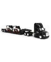 Ertl 1/64 Peterbilt 579 w/ Lowboy & 2 Bobcat S76 Skid-Steer Loaders, 2022 Ntt'Nc Show