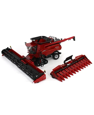 1/32 Case Ih Axial-Flow 9260 Tracked Combine w/ Corn & Grain Heads Ertl