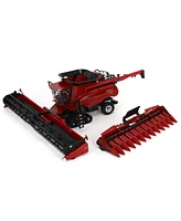 1/32 Case Ih Axial-Flow 9260 Tracked Combine w/ Corn & Grain Heads Ertl