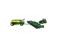 Ertl 1/64 John Deere Air Seeder Set with 1870 Air Drill & C850 Air Cart
