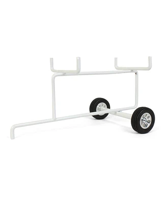 Little Buster Toys 1/16 Fence Panel White Trailer