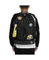 Pokemon Character Patches 19” Black Backpack