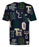 Tommy Hilfiger Little and Toddler Boys Collegiate Spots Short Sleeve T-Shirt