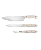 Farberware Triple Rivet 3-Piece Chef Knife Set