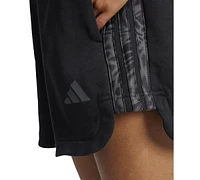 adidas Women's Essentials Printed Pull-On Cargo Short
